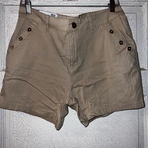 Women's Tan Shorts